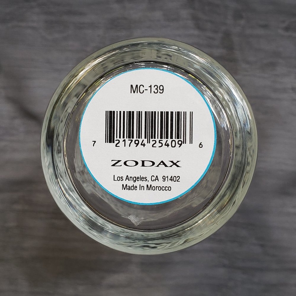 ZODAX Mazagran Glass Votive Tealight Candle Holders White Etched Set/6 Brand New - Picture 7 of 7